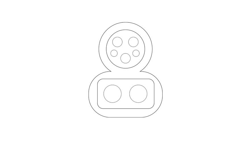 Illustration of a Level 3 electrical socket. 